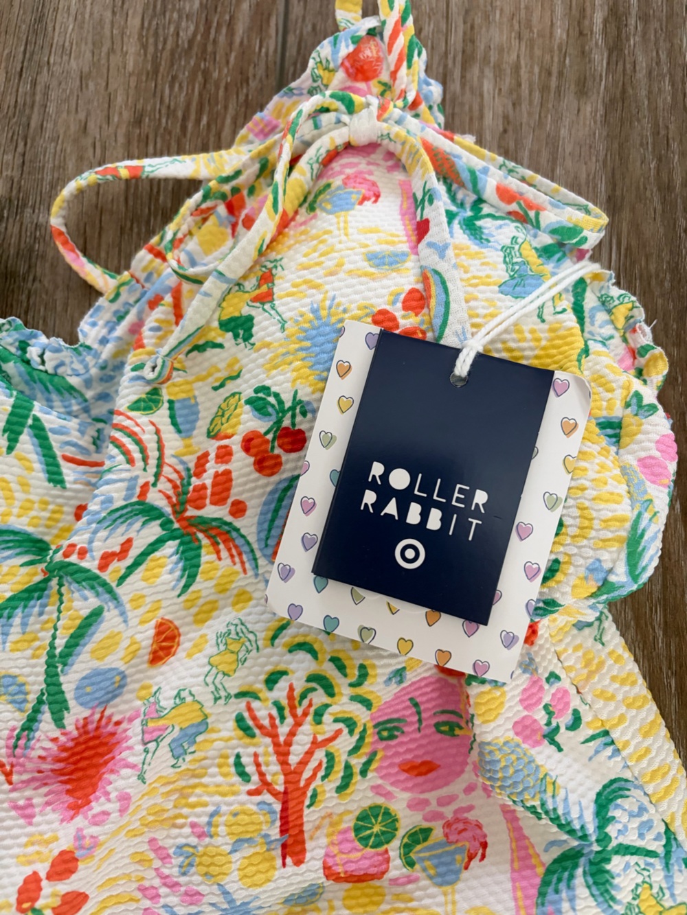 Roller Rabbit x Target One piece Small NWT